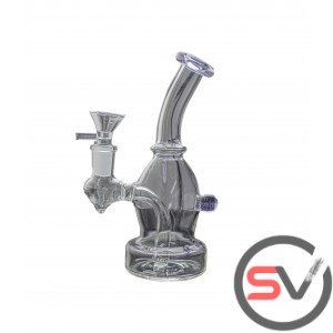 GUMDROP GLASS WATER PIPE 6inch
